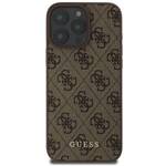 Guess GUHCP16XG4GFBR iPhone 16 Pro Max 6.9" brązowy/brown hard case 4G Classic