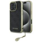 Guess GUHCP16XGF4GGR iPhone 16 Pro Max    6.9" czarny/black hardcase 4G Charms Collection