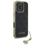 Guess GUHCP16XGF4GGR iPhone 16 Pro Max    6.9" czarny/black hardcase 4G Charms Collection