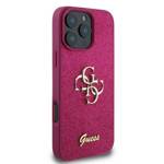 Guess GUHCP16XHG4SGU iPhone 16 Pro Max 6.9" fioletowy/lpurple hardcase Fixed Glitter Big 4G