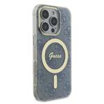 Guess GUHMP16LH4STB iPhone 16 Pro 6.3" niebieski/blue hardcase IML 4G MagSafe