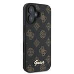 Guess GUHMP16MPGPYSK iPhone 16 Plus czarny/black HC MagSafe PU Peony Script