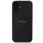 Guess GUHMP16MPSAHMCK iPhone 16 Plus czarny/black HC MagSafe PU Saffiano Classic Logo