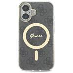 Guess GUHMP16SH4STK iPhone 16 6.1" czarny/black hardcase IML 4G MagSafe