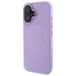 Guess GUHMP16SPSAHMCU iPhone 16 16 6.1" fioletowy/purple hardcase Saffiano MagSafe