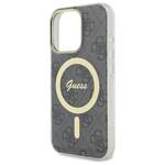 Guess GUHMP16XH4STK iPhone 16 Pro Max 6.9" czarny/black hardcase IML 4G MagSafe