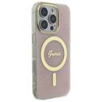 Guess GUHMP16XH4STP iPhone 16 Pro Max 6.9" różowy/pink hardcase IML 4G MagSafe