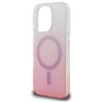 Guess GUHMP16XHGRCELP iPhone 16 Pro Max 6.9" różowy/pink hardcase IML Glitter Gradient MagSafe