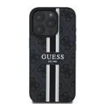 Guess GUHMP16XP4RPSK iPhone 16 Pro Max czarny/black MagSafe 4G Printed Stripes