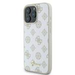 Guess GUHMP16XPGPYSH iPhone 16 Pro Max 6.9" biały/white hardcase Peony Script Logo MagSafe