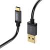 HAMA CHARGING CABLE / DATA "METAL" USB TYPE-C, 1.5M