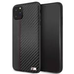 HARDCASE BMW BMHCN65MCARBK IPHONE 11 PRO MAX CZARNY/BLACK PU CARBON