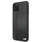 HARDCASE BMW BMHCN65MCARBK IPHONE 11 PRO MAX CZARNY/BLACK PU CARBON