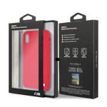 HARDCASE BMW BMHCPXMSILRE IPHONE X /XS RED /RED SILICONE M COLLECTION