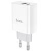 HOCO C80A NETWORK CHARGER PD20W/QC3.0 WHITE