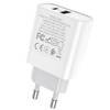 HOCO C80A NETWORK CHARGER PD20W/QC3.0 WHITE