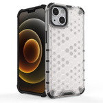 HONEYCOMB ARMORED CASE WITH A GEL FRAME IPHONE 13 BLACK