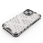 HONEYCOMB CASE ARMOR COVER WITH TPU BUMPER FOR IPHONE 13 MINI BLUE