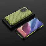 HONEYCOMB CASE ARMOR COVER WITH TPU BUMPER FOR XIAOMI REDMI K40 PRO+ / K40 PRO / K40 / POCO F3 GREEN