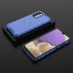 HONEYCOMB CASE ARMORED COVER WITH A GEL FRAME FOR SAMSUNG GALAXY A13 5G BLUE