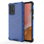 HONEYCOMB CASE ARMORED COVER WITH A GEL FRAME FOR SAMSUNG GALAXY A53 5G BLUE