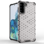 HONEYCOMB CASE ARMORED COVER WITH A GEL FRAME FOR SAMSUNG GALAXY S22 + (S22 PLUS) BLACK