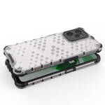 HONEYCOMB CASE ARMORED COVER WITH A GEL FRAME REALME C35 TRANSPARENT