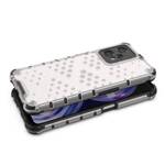 HONEYCOMB CASE ARMORED COVER WITH REALME 9 PRO GEL FRAME TRANSPARENT