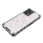 HONEYCOMB CASE ARMORED COVER WITH REALME 9 PRO GEL FRAME TRANSPARENT