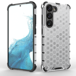 HONEYCOMB CASE FOR SAMSUNG GALAXY S23 ARMORED HYBRID COVER BLACK