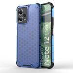 HONEYCOMB CASE FOR XIAOMI REDMI NOTE 12 5G / POCO X5 5G ARMORED HYBRID CASE BLUE