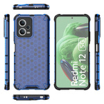 HONEYCOMB CASE FOR XIAOMI REDMI NOTE 12 5G / POCO X5 5G ARMORED HYBRID CASE BLUE