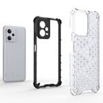 HONEYCOMB CASE FOR XIAOMI REDMI NOTE 12 5G / POCO X5 5G ARMORED HYBRID COVER BLACK