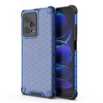 HONEYCOMB CASE FOR XIAOMI REDMI NOTE 12 PRO+ ARMORED HYBRID COVER BLUE