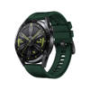 HUAWEI SILICONE BRACELET FOR SMARTWATCH HUAWEI WATCH GT 3 42MM DARK GREEN