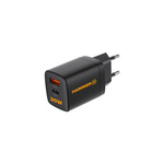 Hammer Rapidcharger Duo USB-A network charger-USB-C PD 20W