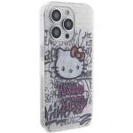 Hello Kitty HKHCP14XHDGPHT iPhone 14 Pro Max 6.7" biały/white hardcase IML Kitty On Bricks Graffiti