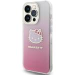 Hello Kitty HKHCP15LHDGKEP iPhone 15 Pro 6.1" różowy/pink hardcase IML Gradient Electrop Kitty Head