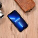 ICARER LEATHER OIL WAX GENUINE LEATHER CASE FOR IPHONE 14 PLUS (MAGSAFE COMPATIBLE) BLUE (WMI14220719-BU)