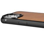 ICARER LEATHER OIL WAX GENUINE LEATHER CASE FOR IPHONE 14 PRO MAX (MAGSAFE COMPATIBLE) BROWN (WMI14220720-TN)
