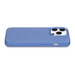 ICARER LITCHI PREMIUM LEATHER CASE IPHONE 14 PRO MAX MAGNETIC LEATHER CASE WITH MAGSAFE LIGHT BLUE (WMI14220712-LB)