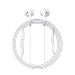 IN-EAR WIRED MINI JACK HEADPHONES WITH REMOTE CONTROL JOYROOM JR-EW01 - WHITE