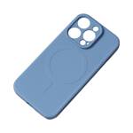 IPHONE 13 SILICONE CASE MAGSAFE - DARK BLUE