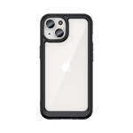 IPHONE 15 PLUS OUTER SPACE REINFORCED CASE WITH FLEXIBLE FRAME - BLACK