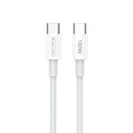 JELLICO cable B22 USB-C - USB-C PD 100W 1M White