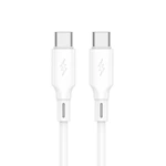 JELLICO cable B24 USB-C - USB-C PD 60W 1M White