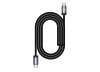 JELLICO cable B27 USB-C - USB-C PD 60W 1M Black