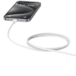 JELLICO cable IP15 USB-C - USB-C PD 60W 1M White