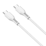 JELLICO cable KDS-30 USB-C - USB-C PD 60W 1M White