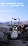 JELLICO car holder with wireless charging W15 15W Black